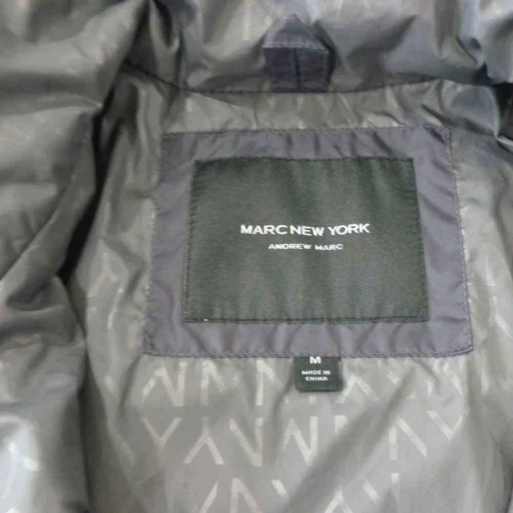 MARC NEW YORK by‎ Andrew Marc Winter Jacket Gray Men's Size M (medium)